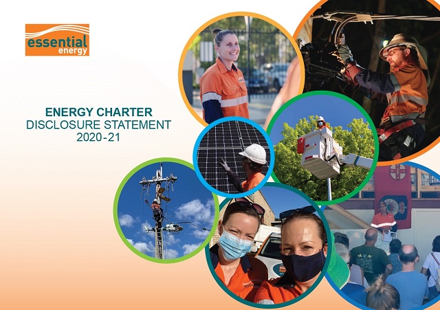 Essential Energy - Energy Charter Disclosure Statement 2020-21 cover image