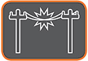 Icon for clashing powerlines defect
