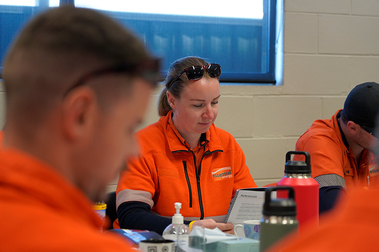 Naomi at LifeSkills program in Goulburn