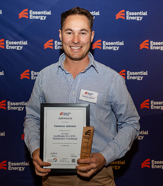 Cameron Johnson 2026 Apprentice of the Year
