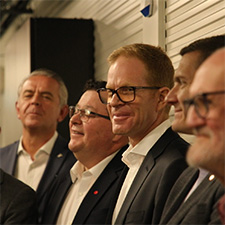 John Cleland at data centre