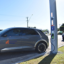 Power Pole AC EV Charger