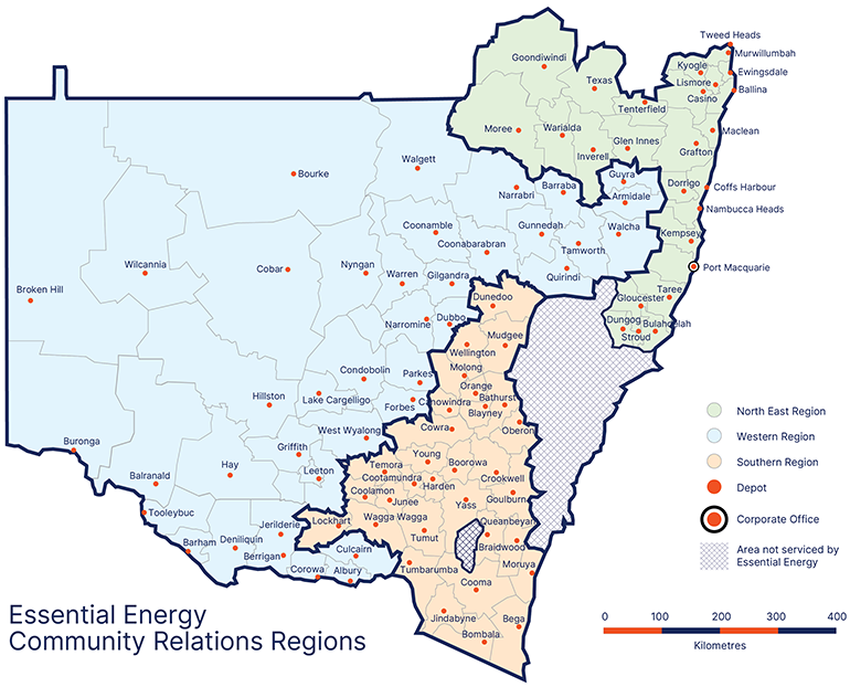 Regional map