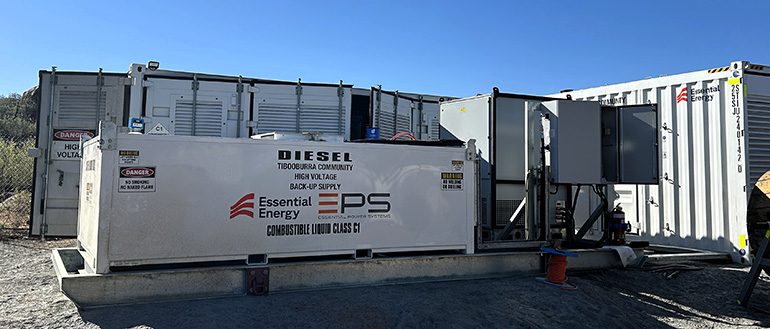 Generator in Tibooburra