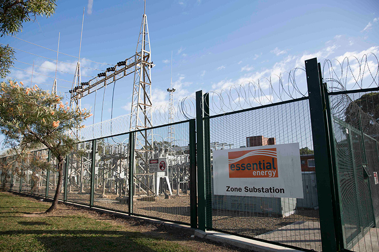 Zone substation