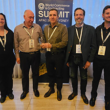 5 people facing the camera