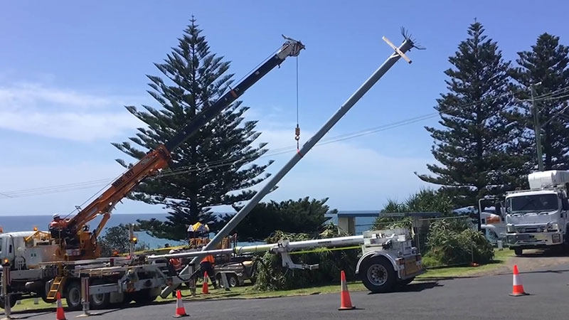 Osprey Relocation Pole