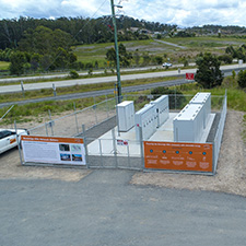 Network battery at Sovereign Hills