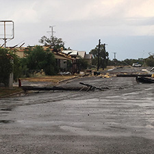 Storm damage
