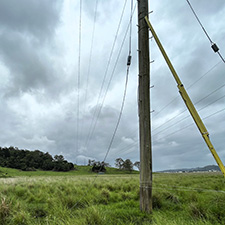 Fallen powerlines