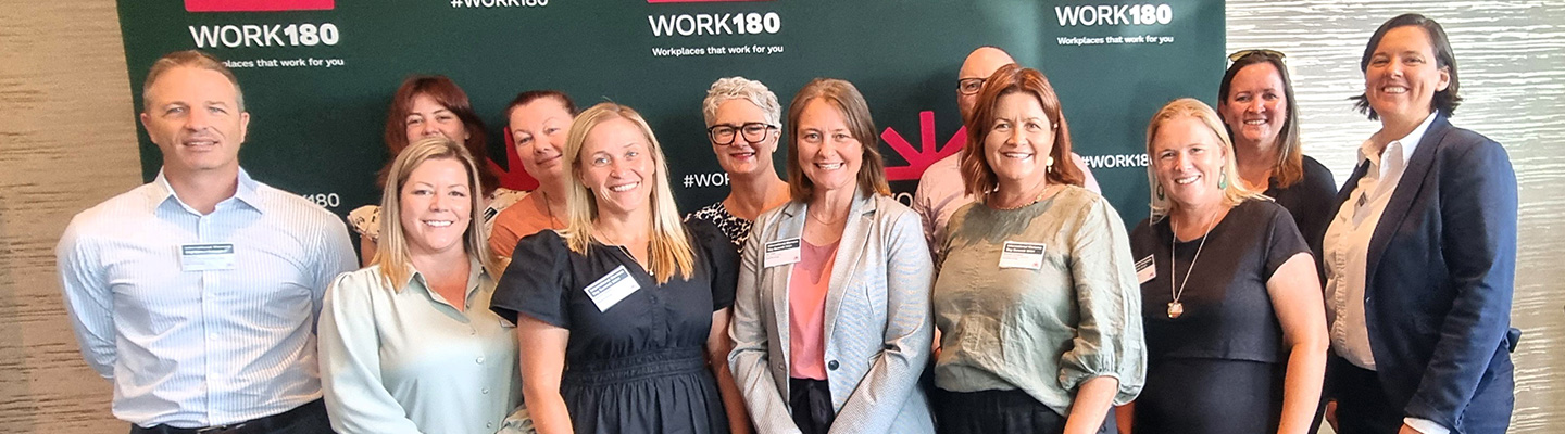 Essential Energy staff at the 2024 Equitable Workplace Awards