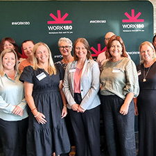Essential Energy staff at the 2024 Equitable Workplace Awards