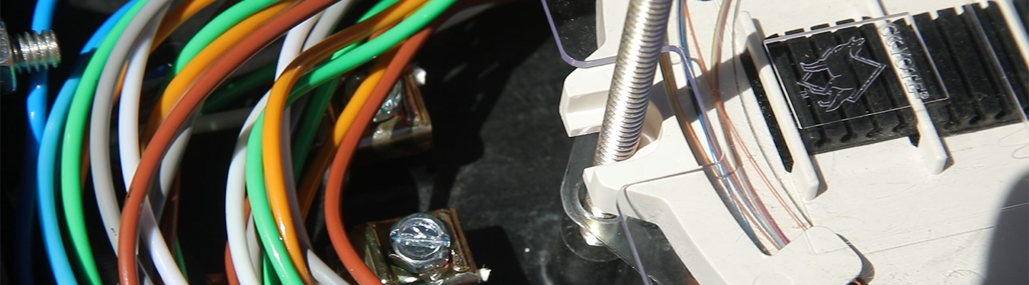 multi coloured wires