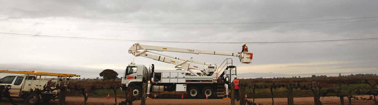 Repairing the network with storm approaching